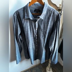 Mark Anthony extra extra large blue button down dress shirt